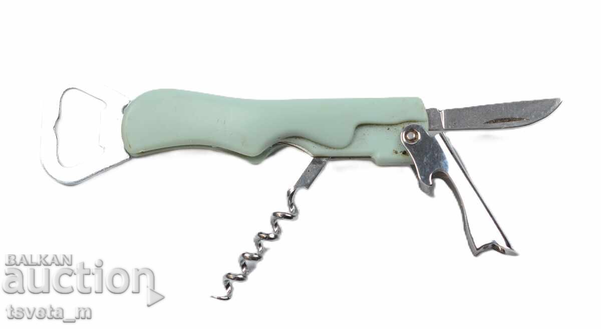 Licitație Deschizătoare de sticle cu tirbușon și lamă