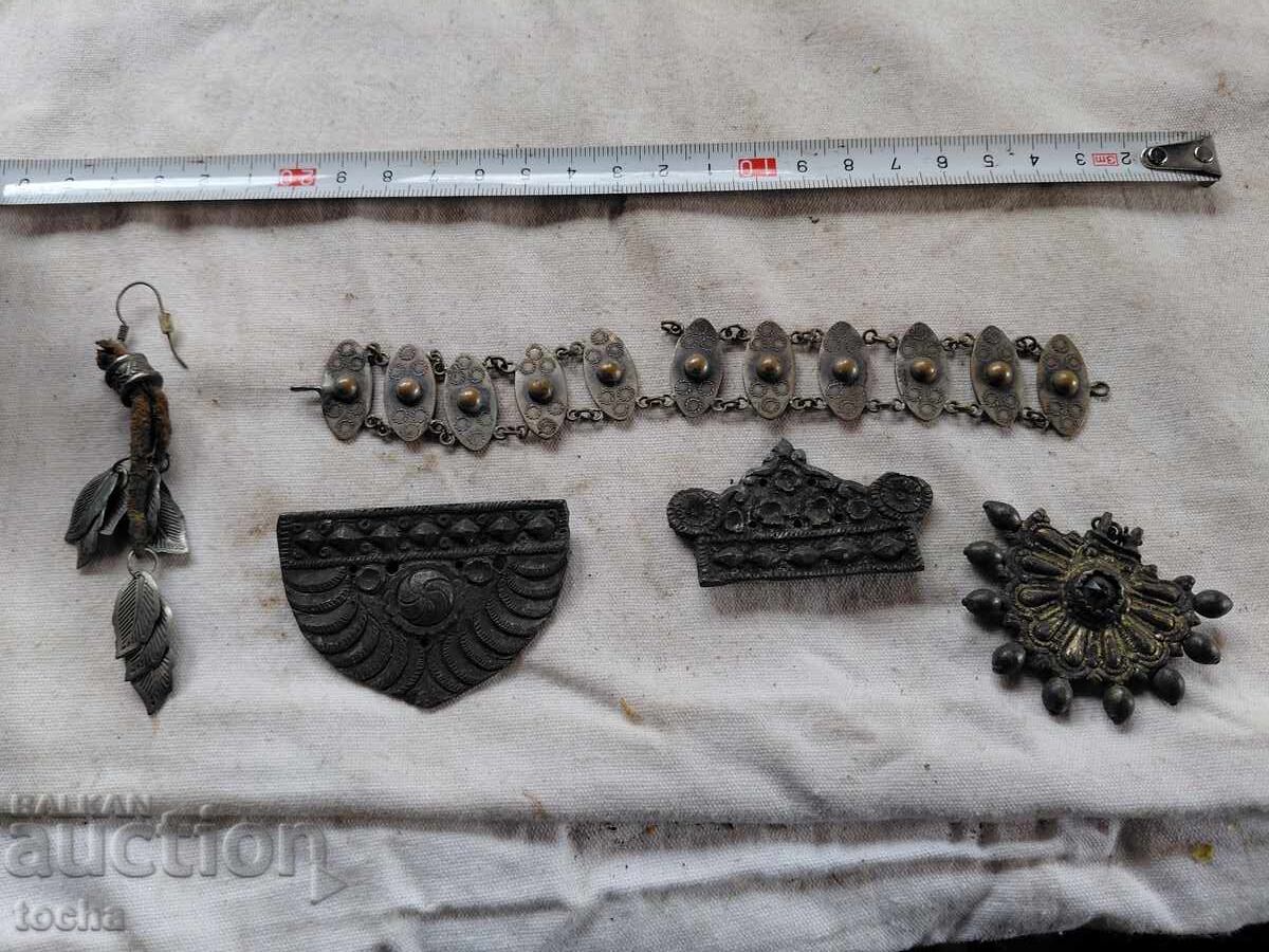 Old jewelry, ornaments for traditional costume with price € 0.01 | 0.02 BGN