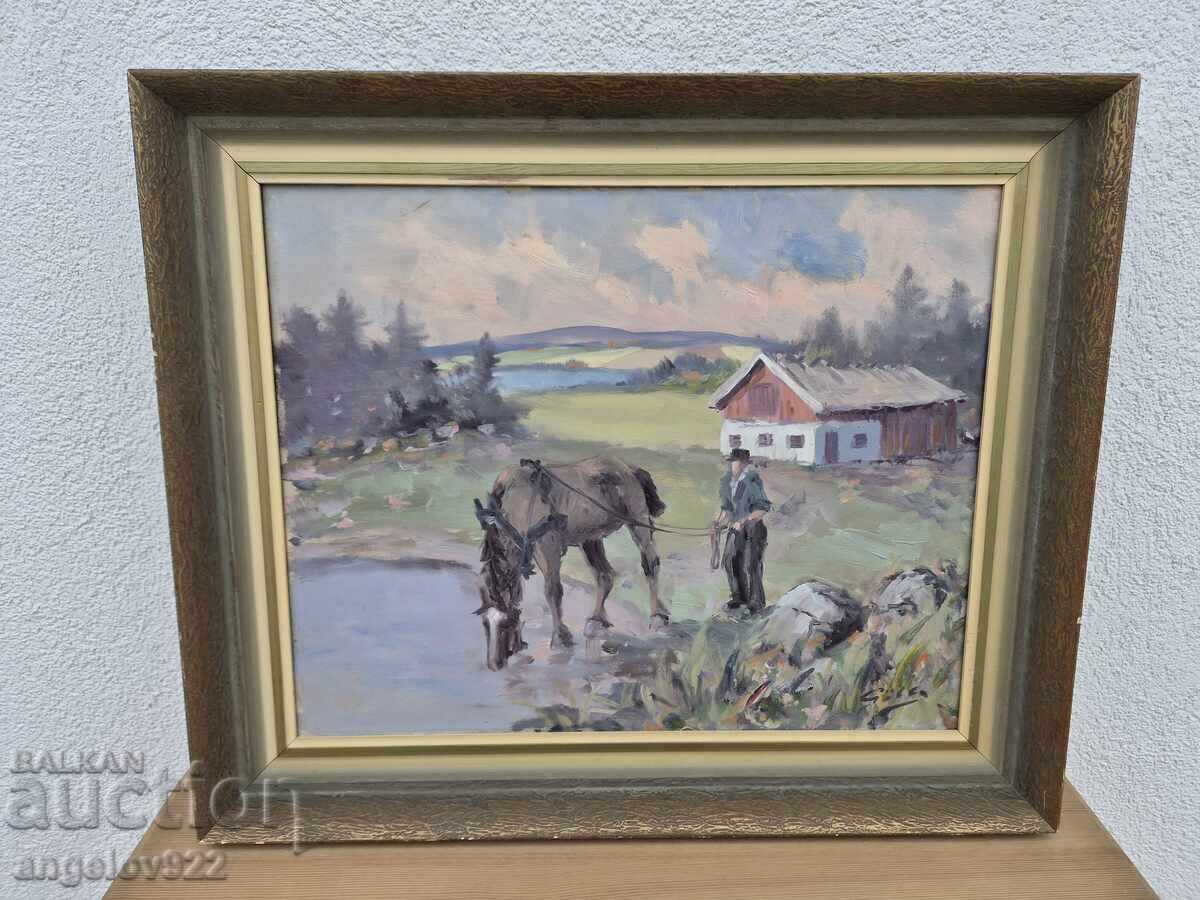 Πρωτότυπη ελαιογραφία σε καμβά!!! με τιμή € 0.01 | 0.02 BGN