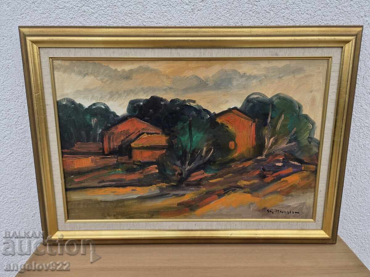 Παράδοση Πρωτότυπη ελαιογραφία σε καμβά!!!