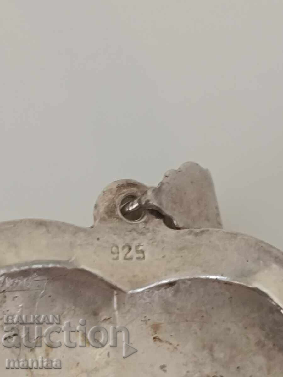 Δημοπρασία Ασημένιο μενταγιόν ασήμι 925