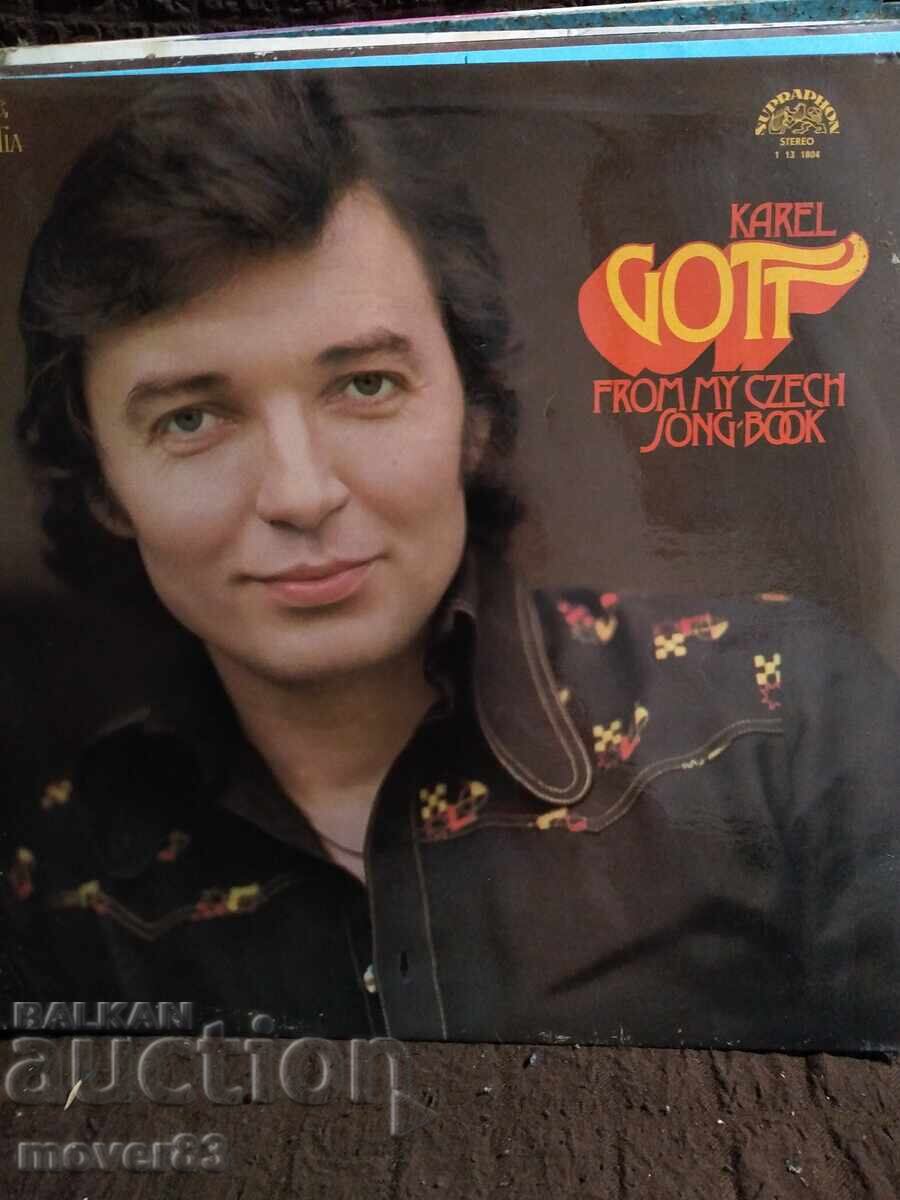 Disc. Karel Gott. Cehoslovacia