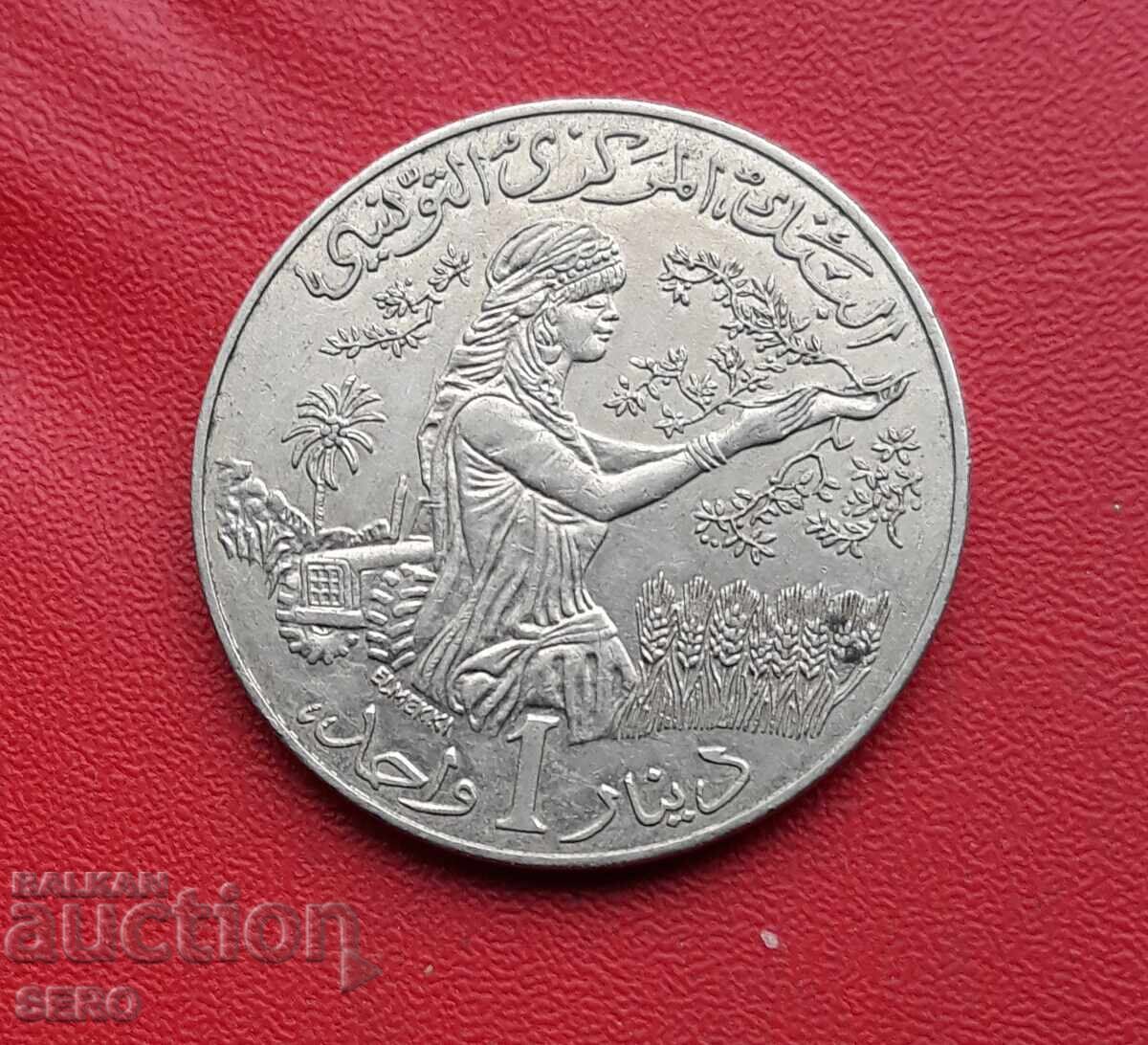 Тунис-1 динар 1976