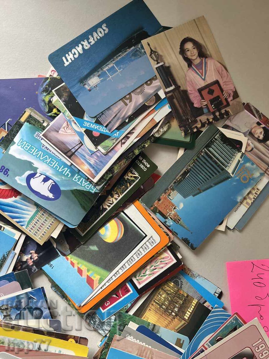 Παράδοση 240 Τεμάχια παλιά ημερολόγια μη επαναλαμβανόμενα