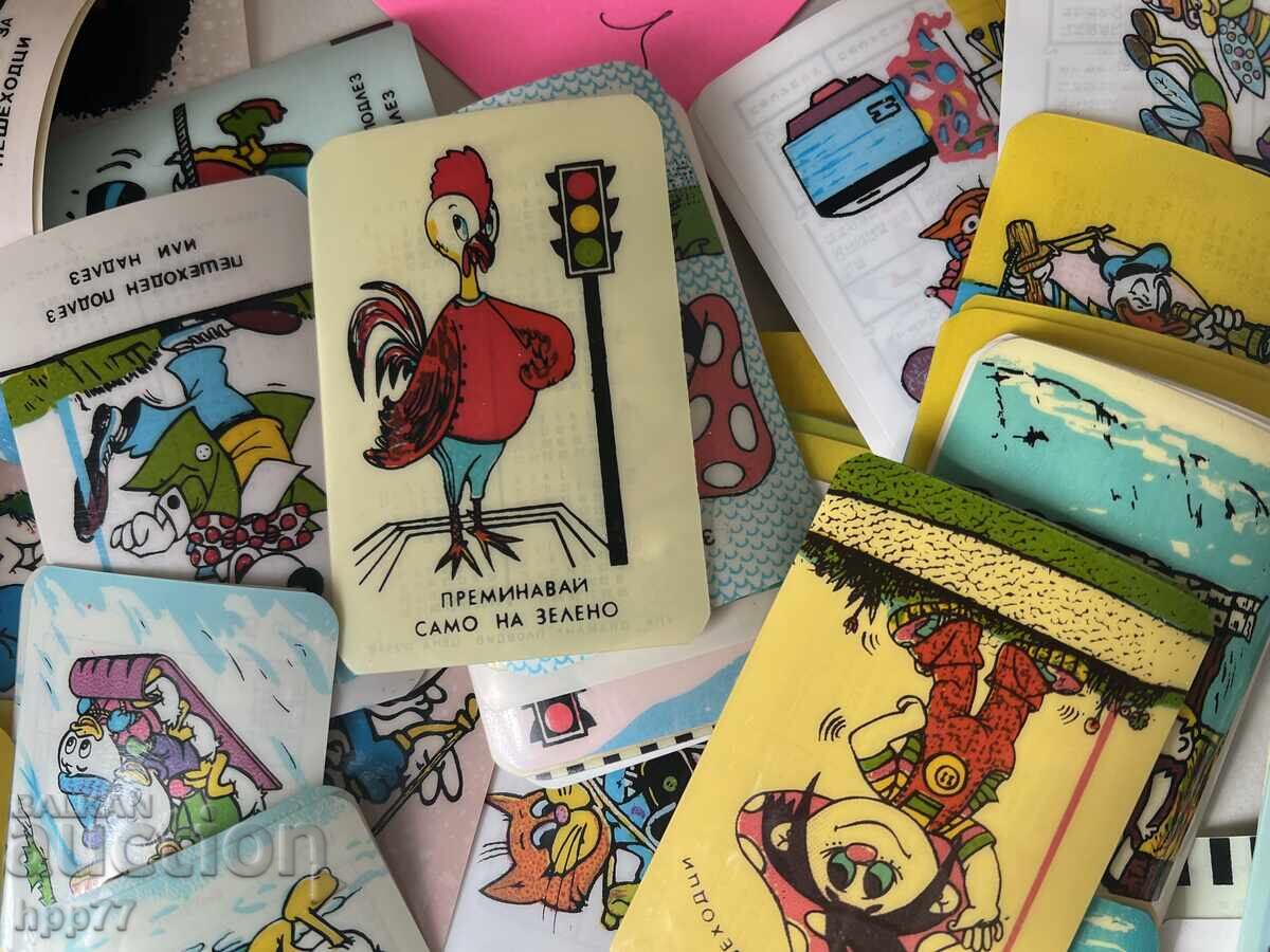 Δημοπρασία 80 Τεμάχια παλιά ημερολόγια μη επαναλαμβανόμενα