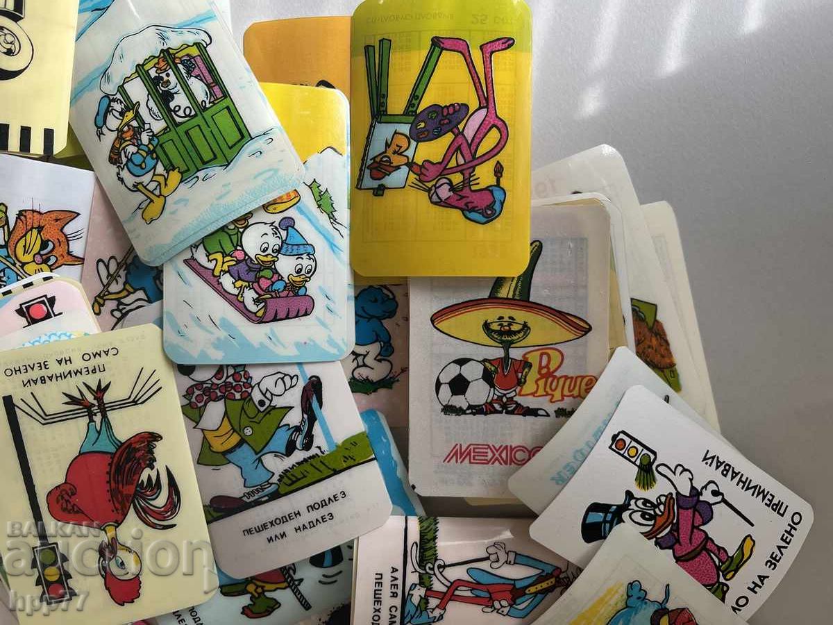 Παράδοση 80 Τεμάχια παλιά ημερολόγια μη επαναλαμβανόμενα