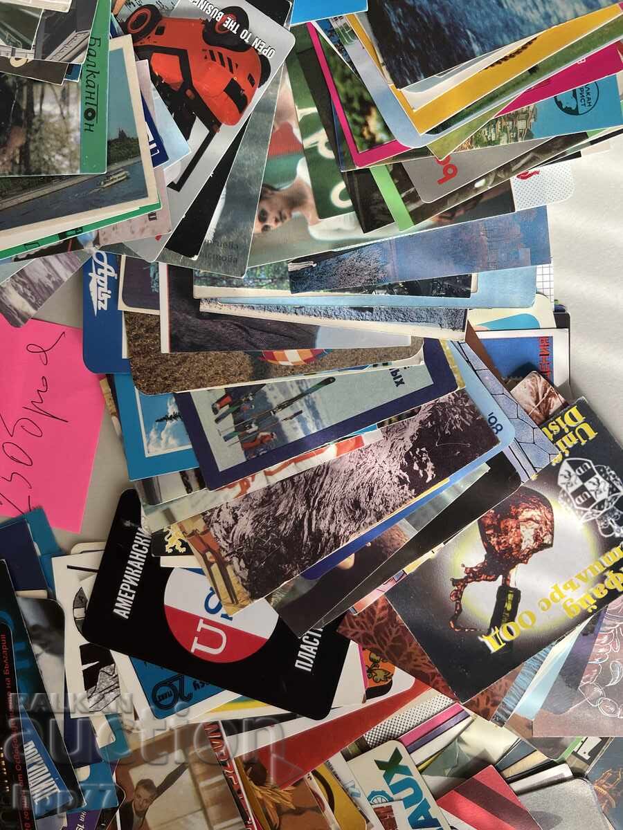 Δημοπρασία 250 Τεμάχια παλιά ημερολόγια μη επαναλαμβανόμενα