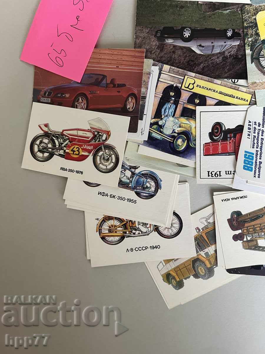 Livrarea 65 de bucăți calendare vechi, unice