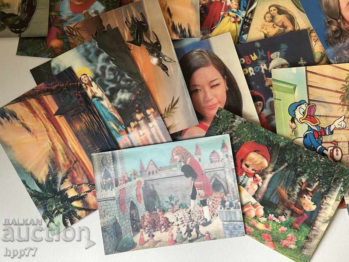 Livrarea 23 bucăți vechi stereocarte ne-repetitive Livrarea 23 bucăți vechi stereocarte ne-repetitive