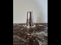 Silver-plated metal vase!!!