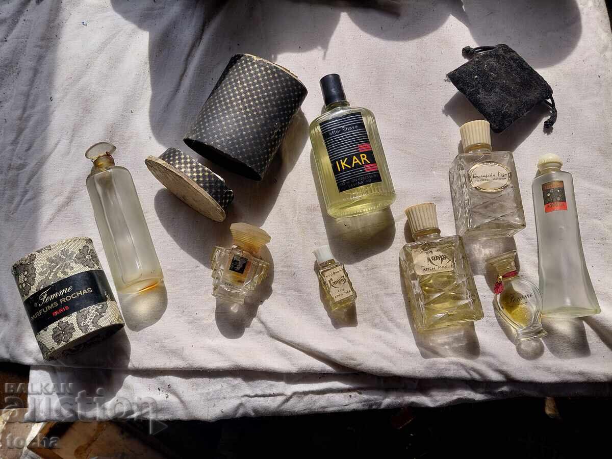 стари шишета от парфюм , лот едно