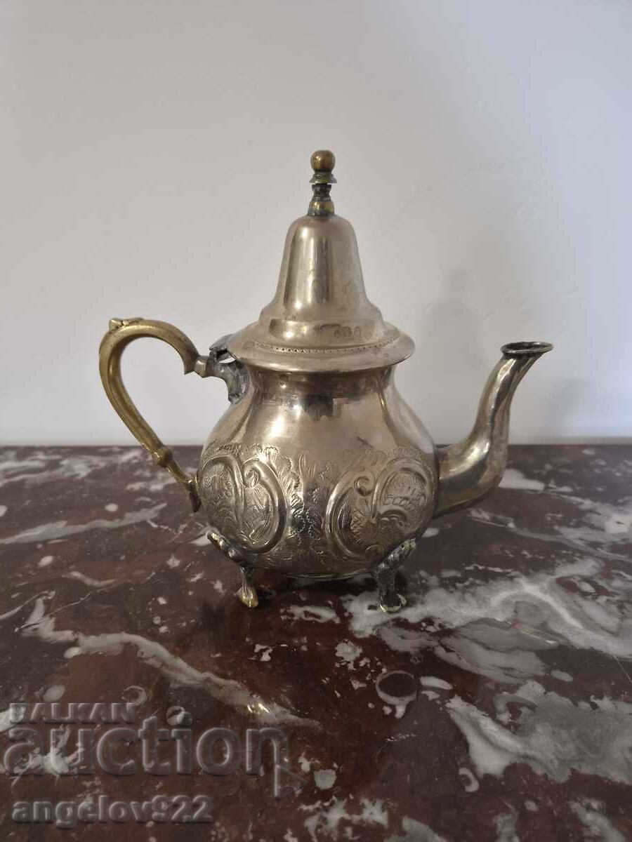Delivery of Silver Plated Metal Teapot!!!