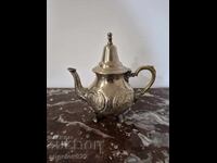 Ceainic din metal placat cu argint!!!