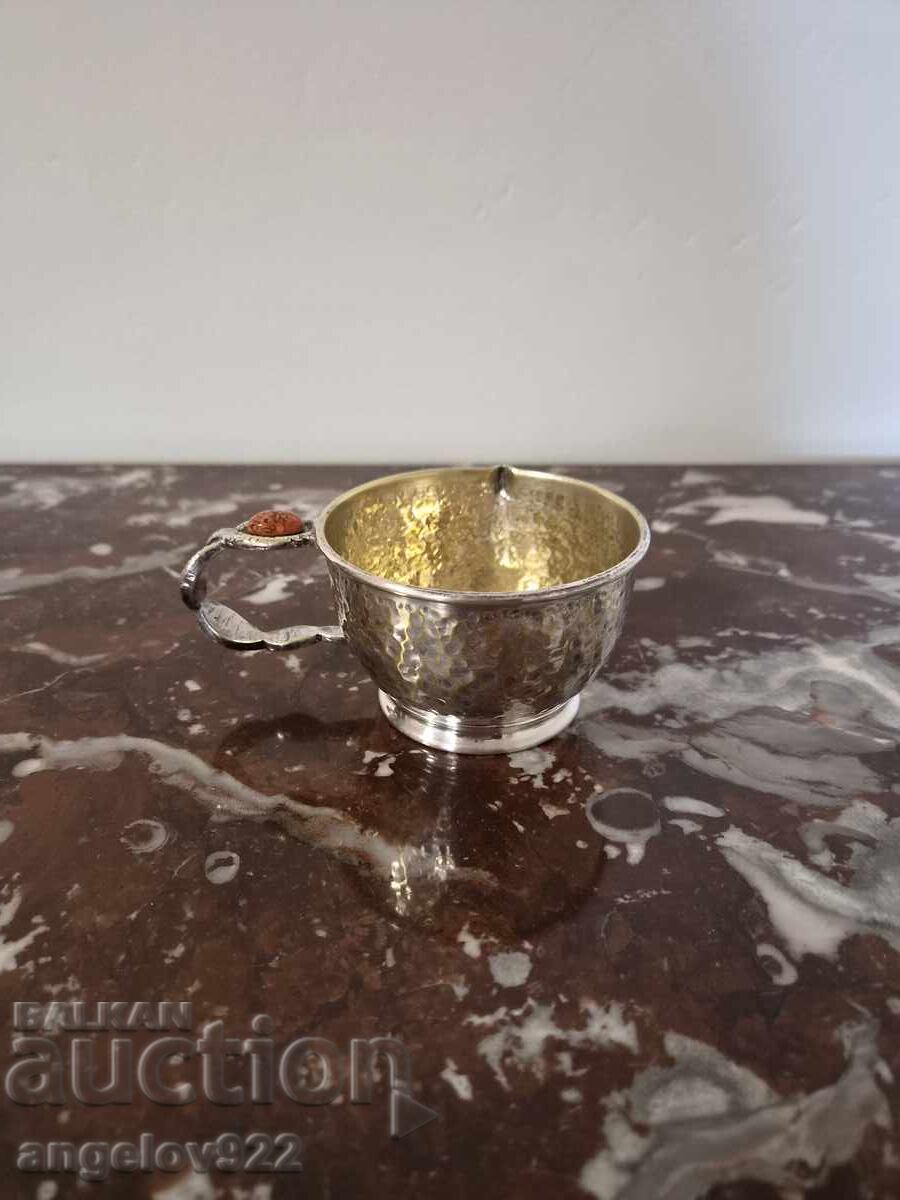 Livrarea Lăptieră metalică argintată!!!