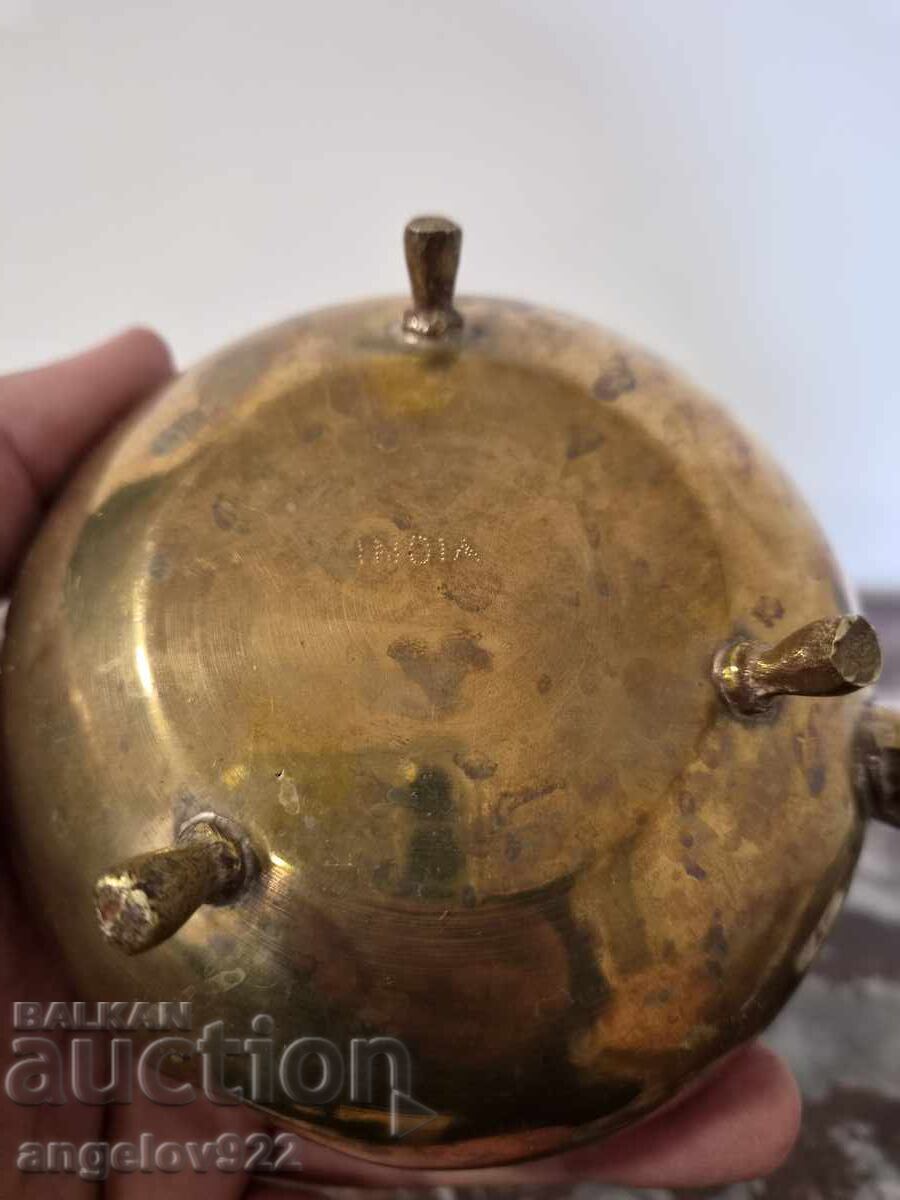Ceainic indian din bronz!!! - 7