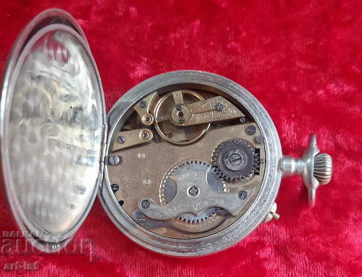 Старинен джобен часовник Roskopf - 5
