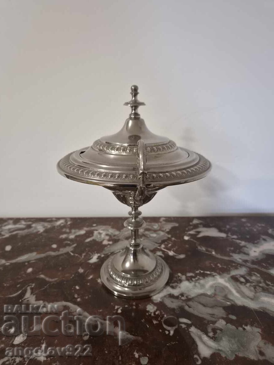 Посребрена метална ледарка!!! - 5