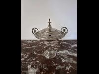 Посребрена метална ледарка!!!