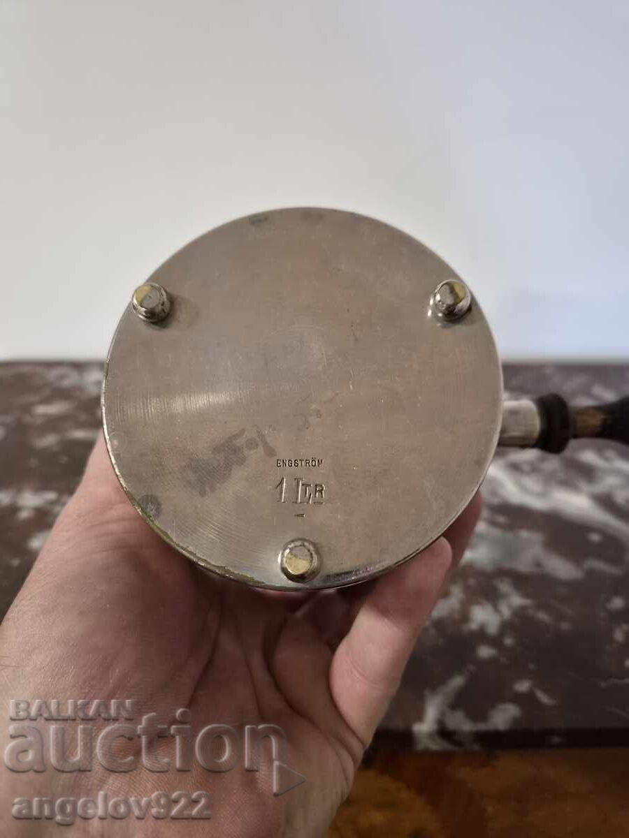 Посребрен метален чайник!!! - 6