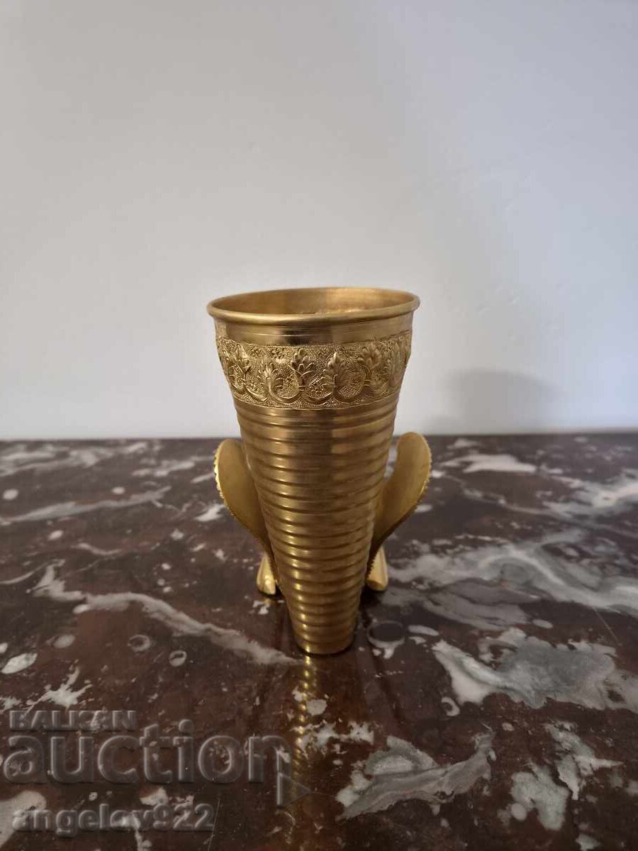 Massive bronze vase!!! - 5