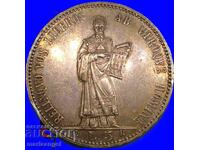 San Marino 5 Lire 1898 25,00g argint Patină aurie - rară