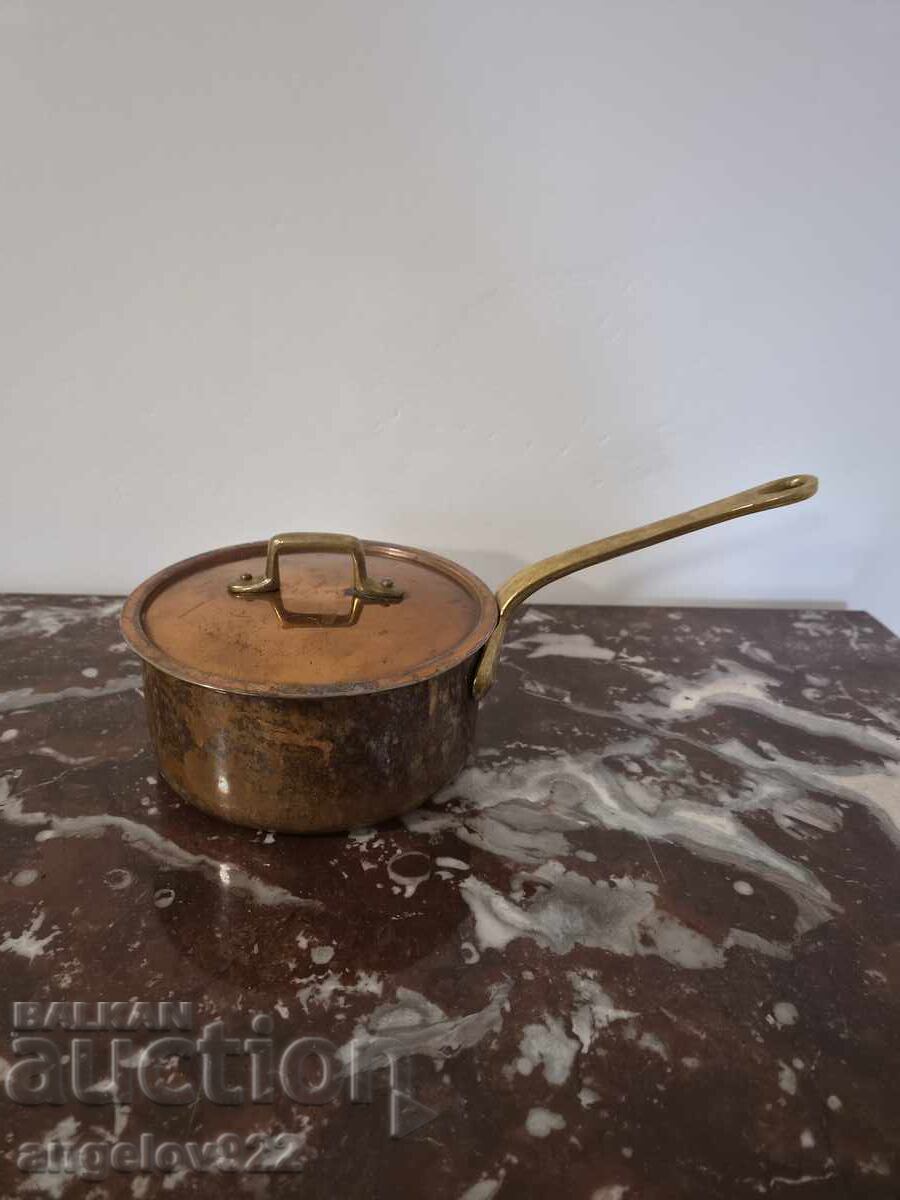 Livrarea Oala de cupru vintage!!!