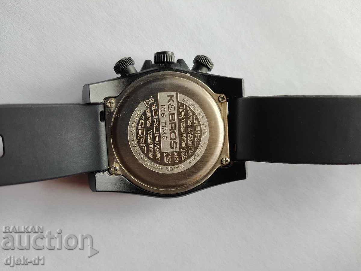 Delivery of "K&BROS" - Quartz Chronograph, Italy