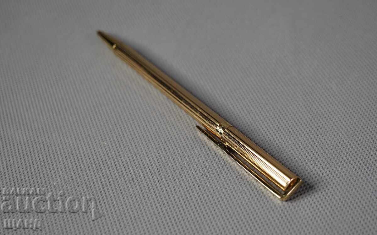 Livrarea MARKSMAN Stilou vechi de lux placat cu aur cu cutie