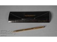 MARKSMAN Stara Luksozna Pozlatena khimikalka s kutiya