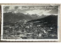 Kalofer view with Botev Peak