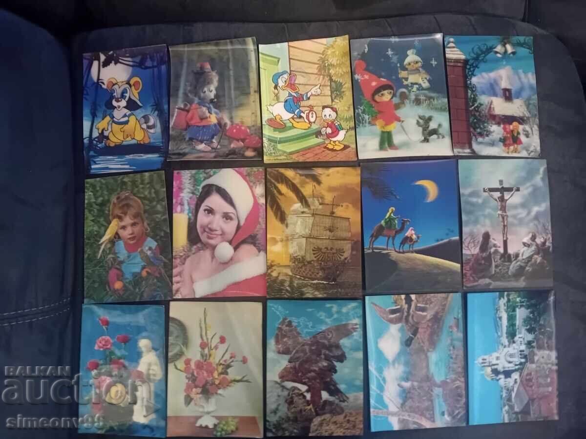 Vechi carduri poștale stereo sovietice