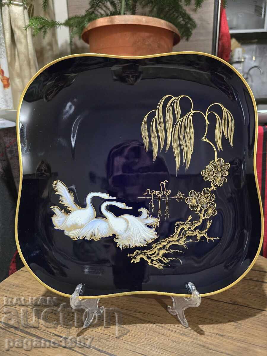 Πορσελάνινη πιατέλα γερμανικής κατασκευής Hutschenreuther - 5