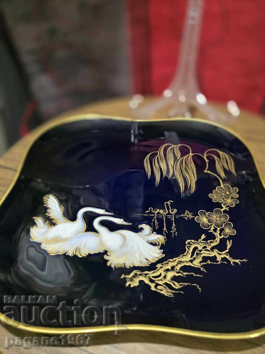 Πορσελάνινη πιατέλα γερμανικής κατασκευής Hutschenreuther - 6