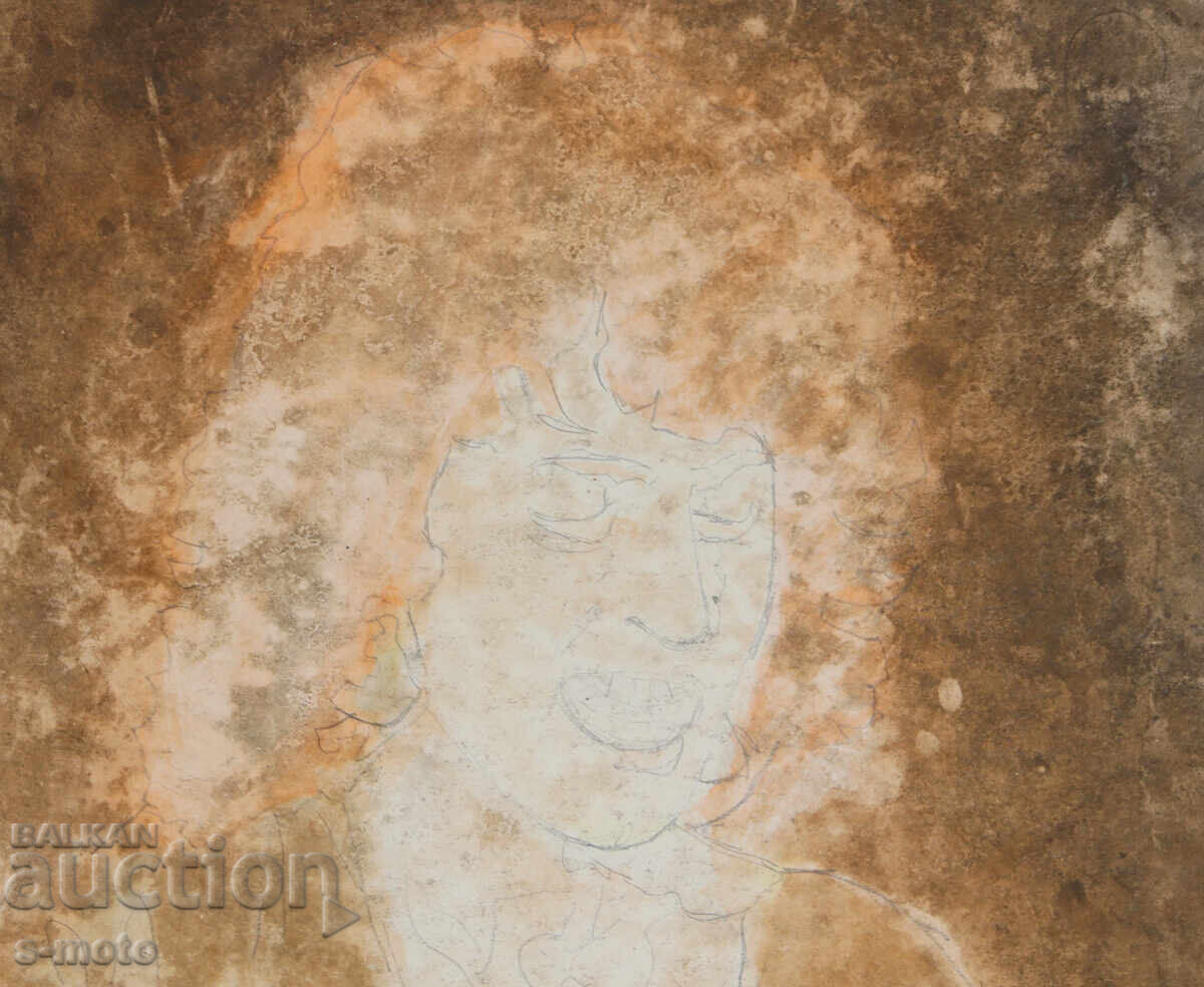 Livrarea Pictură acuarelă portret feminin