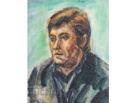 Kартина акварел мъжки портрет