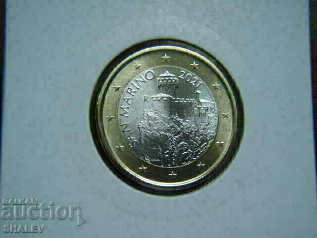 Livrarea 1 Euro 2021 San Marino (1 euro San Marino) - Unc