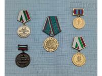 WW2 ЮБИЛЕЙНИ МЕДАЛИ БЪЛГАРИЯ ЛОТ 5 БРОЯ