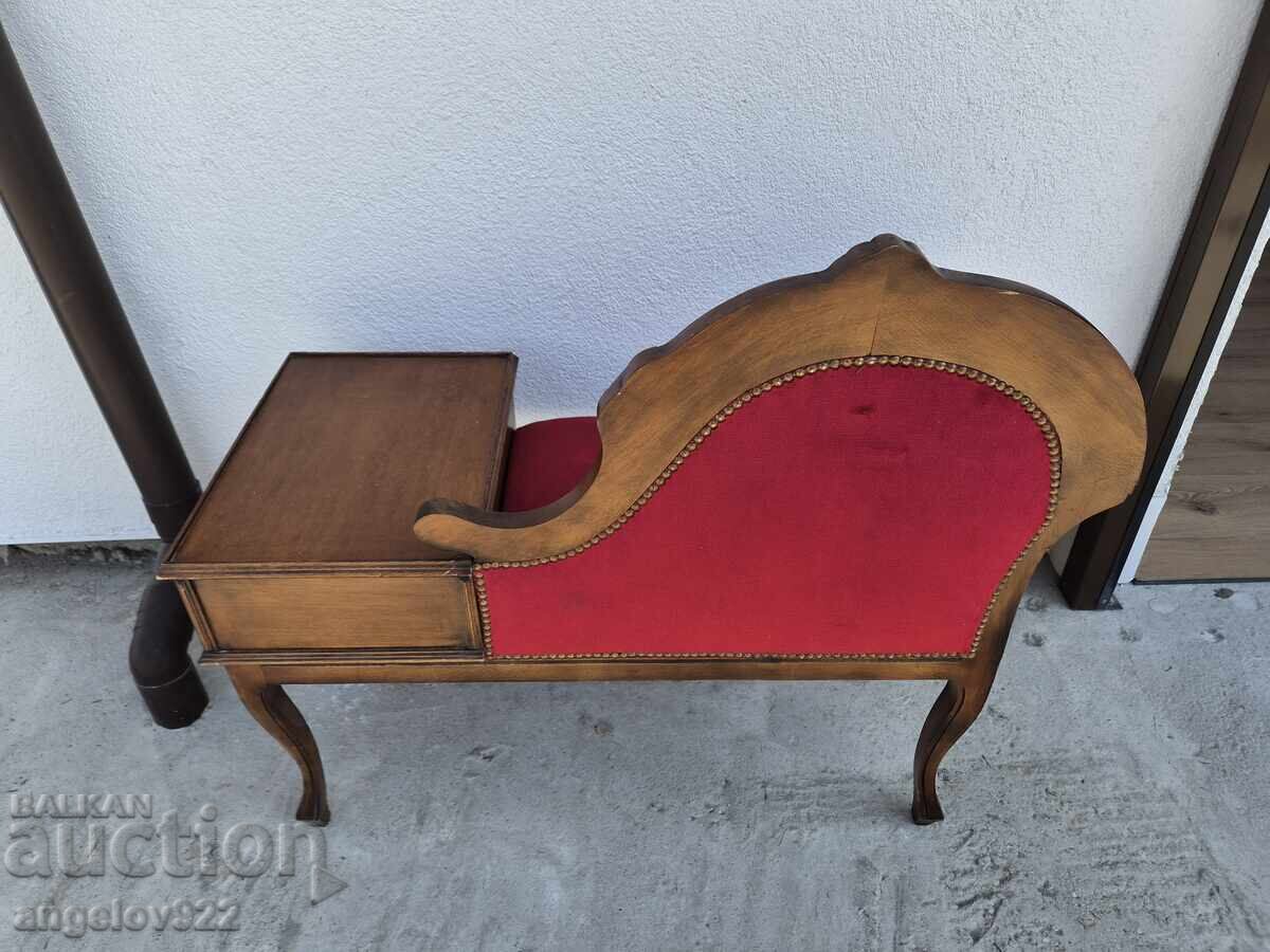 Όμορφο vintage τηλέφωνο πάγκος μασίφ!!! - 7