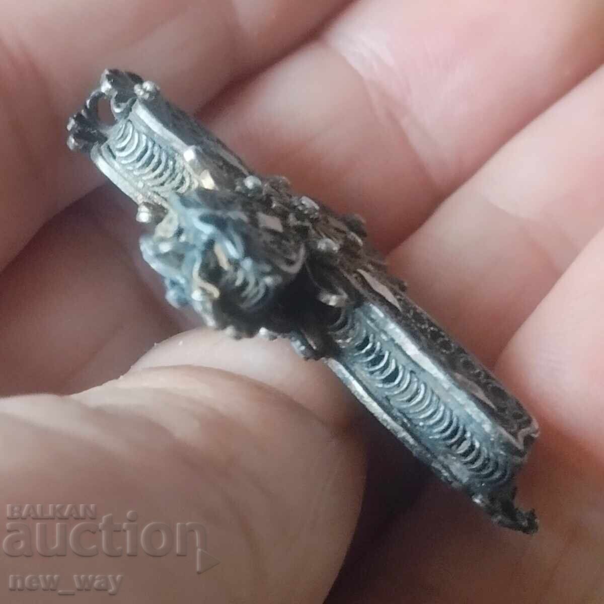 Licitație Argint filigran cruce Licitație Argint filigran cruce