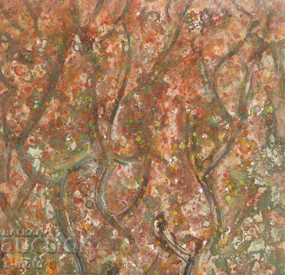 Παράδοση Stoyan Domuschiev / 1935 - 2021 akvarel peĭzazh