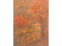 Stoyan Domuschiev / 1935 - 2021 acuarelă peisaj