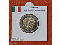 Italia • Croazieră pe nava Amerigo Vespucci • 2 euro-2025