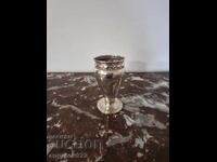 Vază metalică argintată!!!