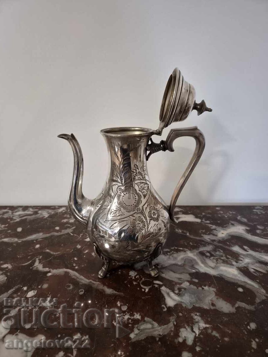 Silver Plated Metal Teapot!!! with price € 0.01 | 0.02 BGN