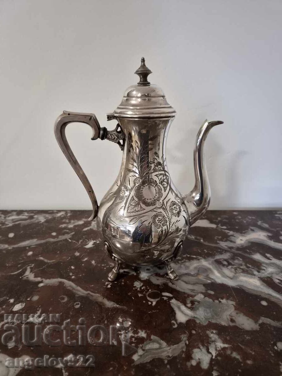Delivery of Silver Plated Metal Teapot!!!
