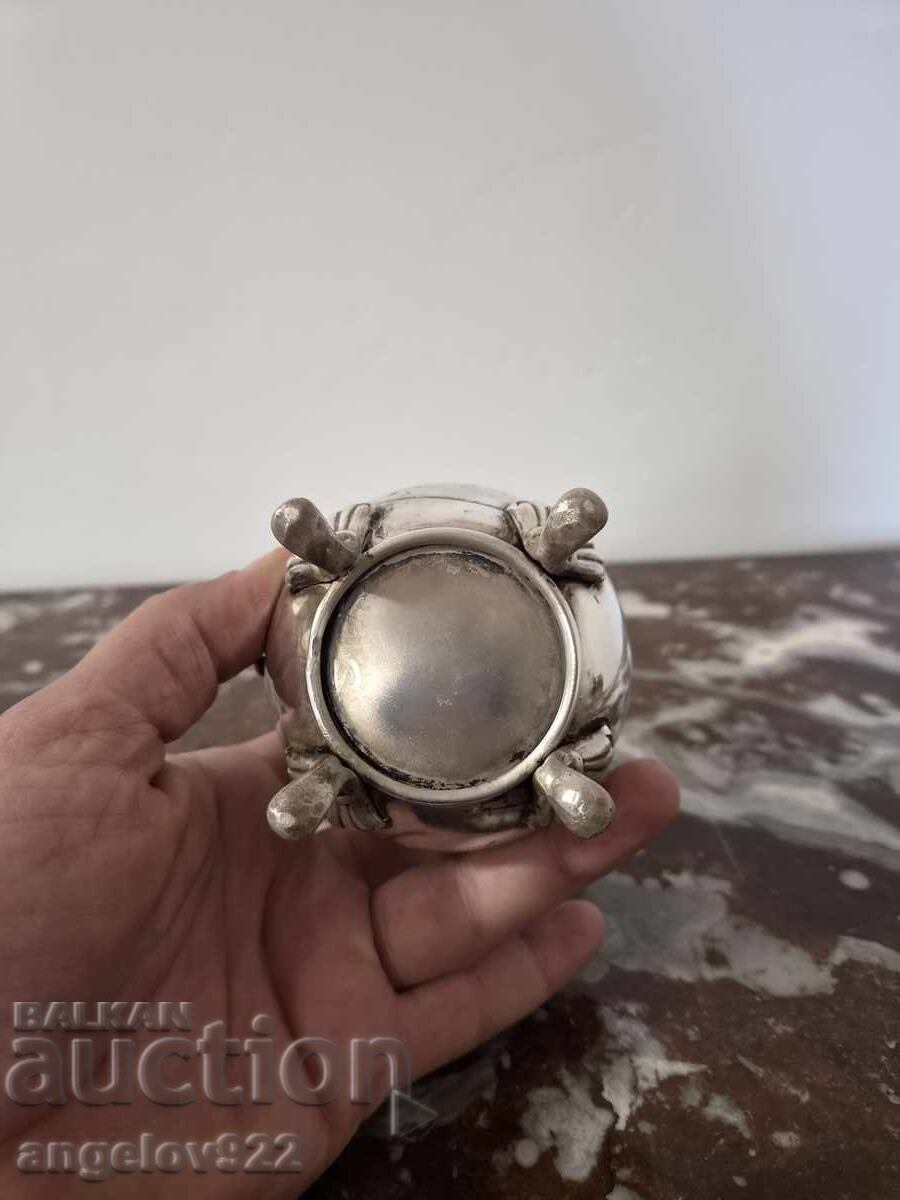 Silver-plated metal latticework!!! - 6