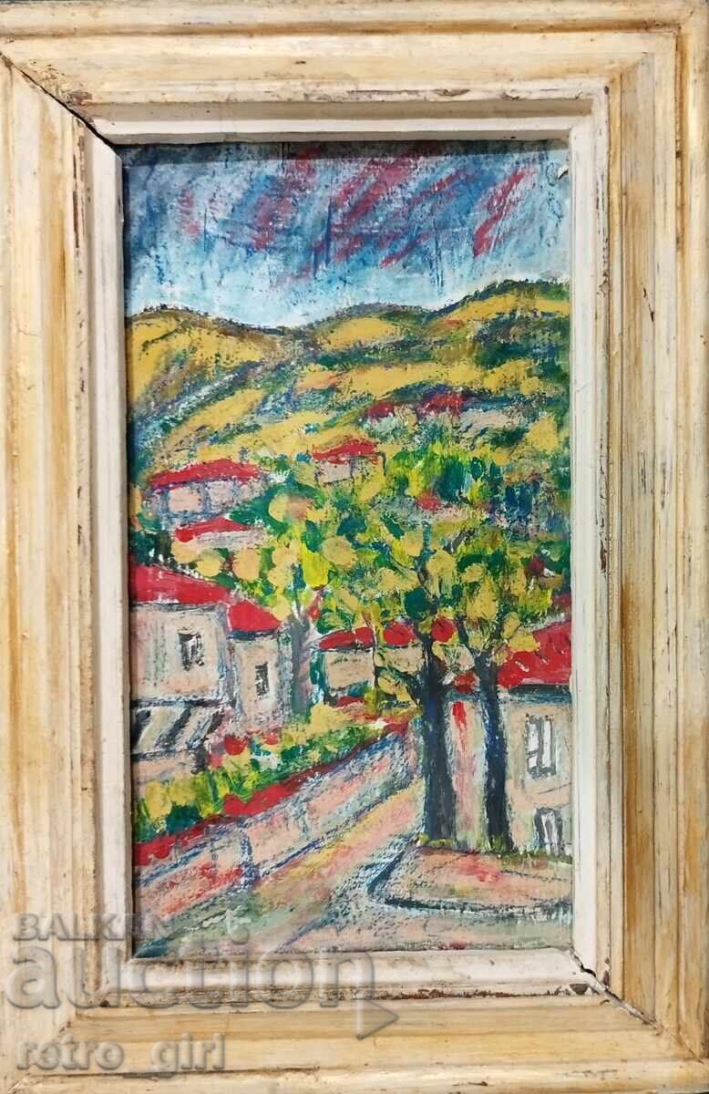 Продавам картина - селски пейзаж. с цена € 59.90 | 117.15 лв.