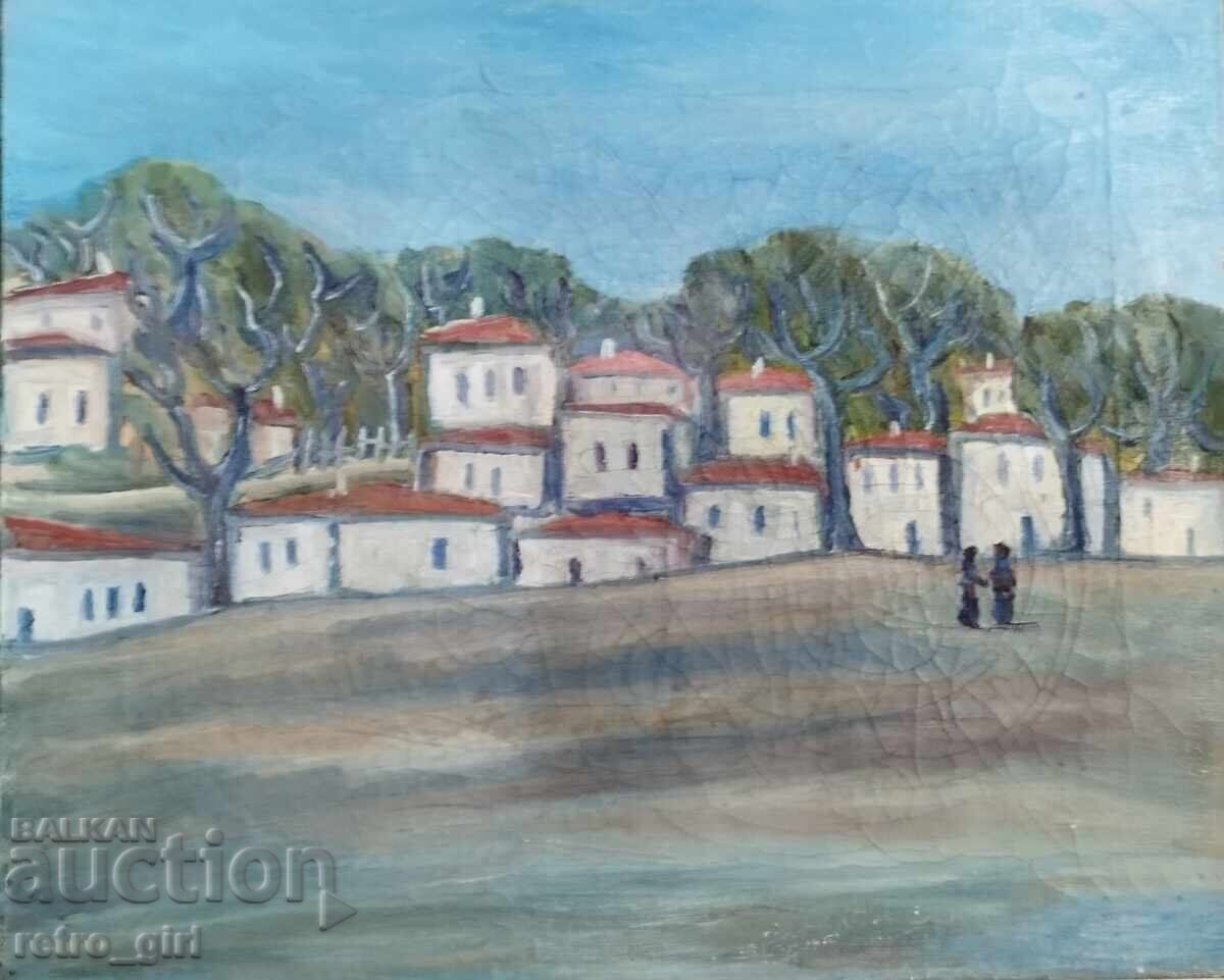 Vând tablou - peisaj rural cu preț € 49.90 | 97.60 BGN