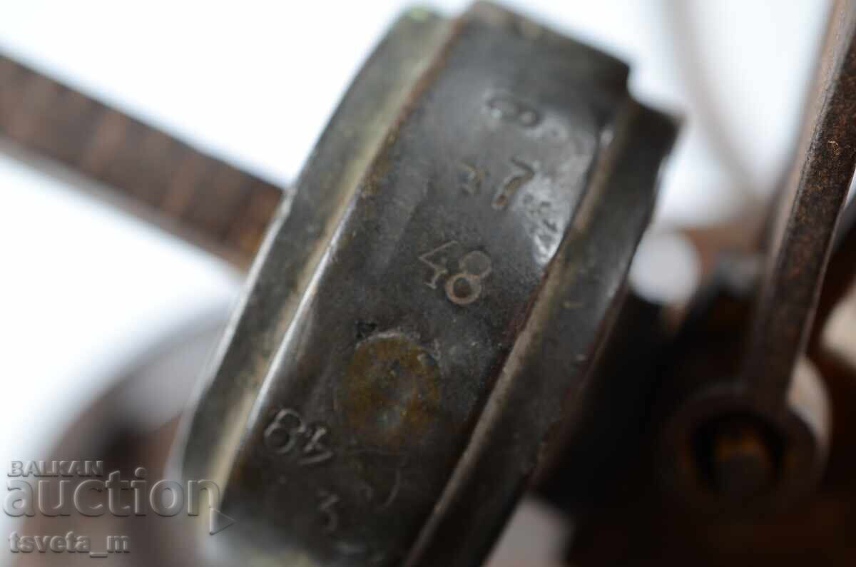 Antique forged balance scale palanca - 7