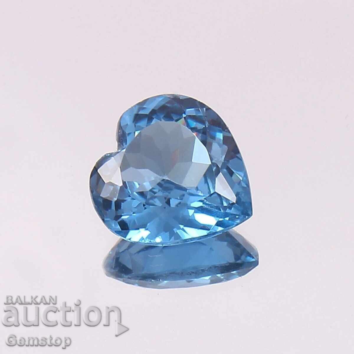 Licitație BZTS! 50 k-ta topaz inimă de 1st